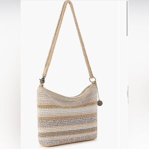 The Sak lumi convertible crossbody hand crochet bag
